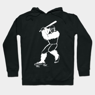 Bigfoot Baseball Player Hoodie